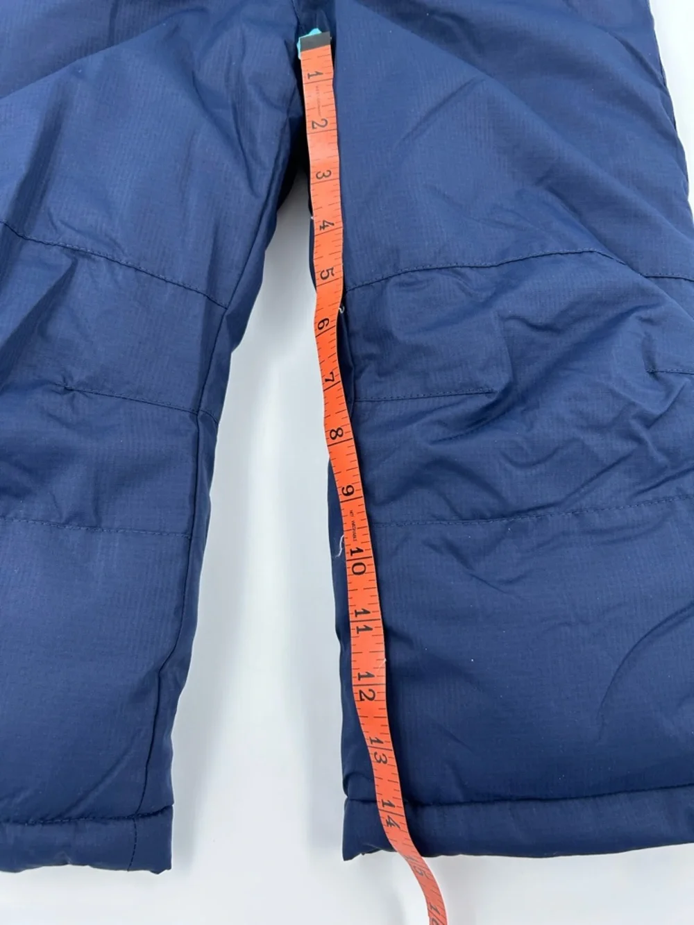 Hurley Navy Kids Snow Bib with Neon Accents 5 NWOT